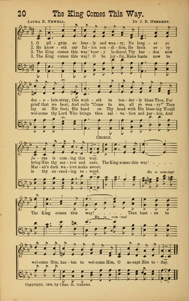 Song Praises: for Sunday schools, Epworth League meetings,Christian Endeavor and young people