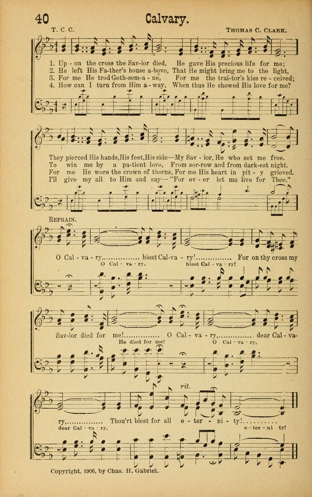 Song Praises: for Sunday schools, Epworth League meetings,Christian Endeavor and young people