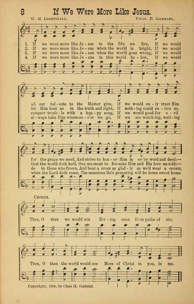 Song Praises: for Sunday schools, Epworth League meetings,Christian Endeavor and young people
