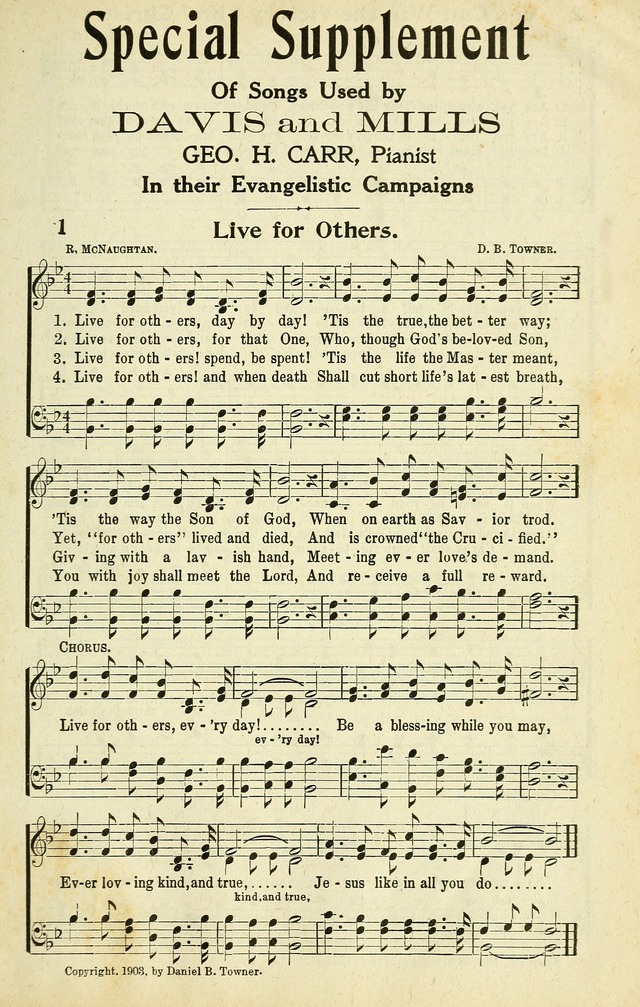 Songs of Redemption and Praise. Rev. page 159