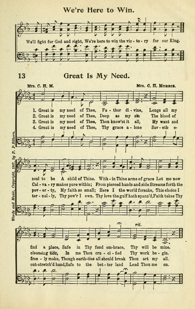 Songs of Redemption and Praise. Rev. page 171
