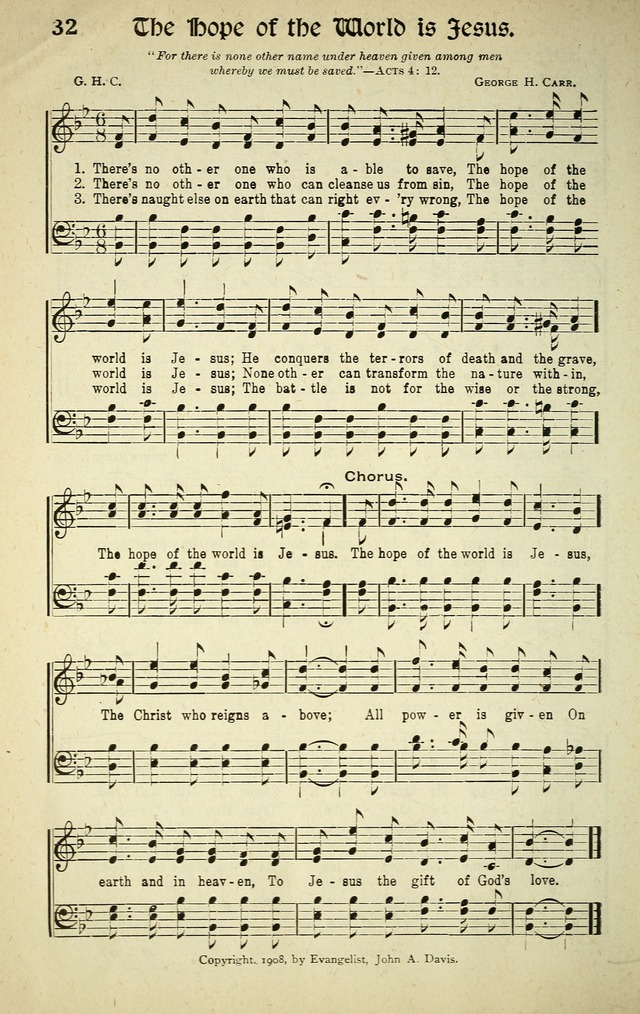 Songs of Redemption and Praise. Rev. page 190