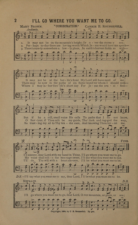 Soul Refreshing Songs: for use in religious meetings page 2