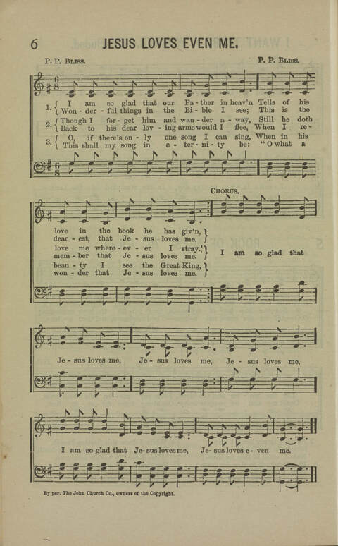 Standard Revival Songs: and Bible Readings. A collection fo music and responsive Bible readings for us in revival meetings page 6