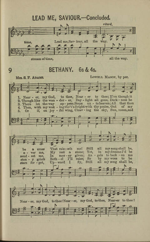 Standard Revival Songs: and Bible Readings. A collection fo music and responsive Bible readings for us in revival meetings page 9
