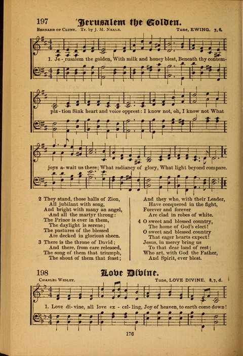 Sunlit Songs: for use in meetings for Christian worship or work page 176