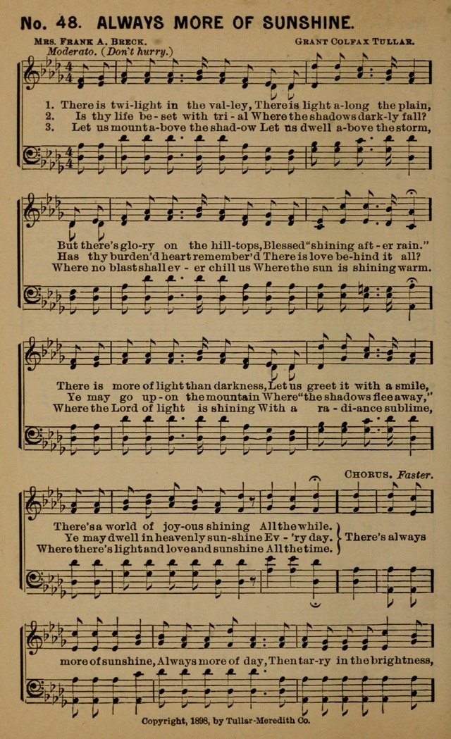 Sermons in Song No. 2: for use in Gospel Meetings and other religious services page 53
