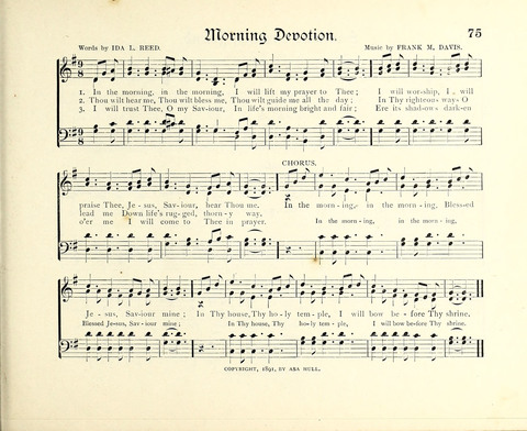 Sunday School Anthem and Chorus Book page 73