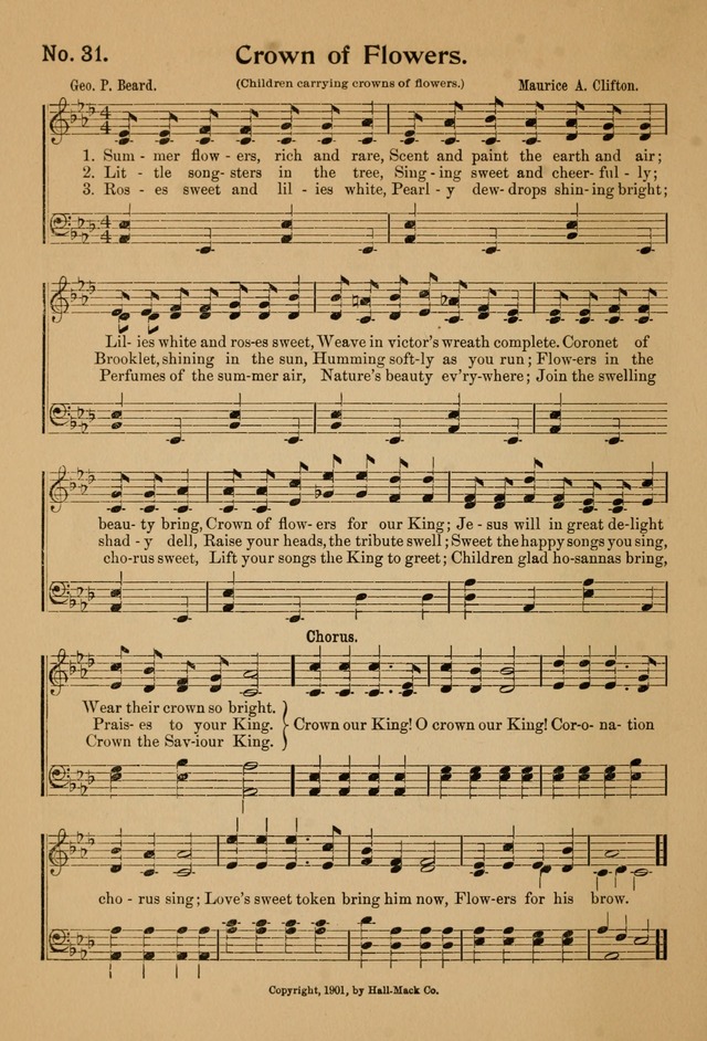 Song Stories: a collection of songs for the primary department of Sunday schools. page 41
