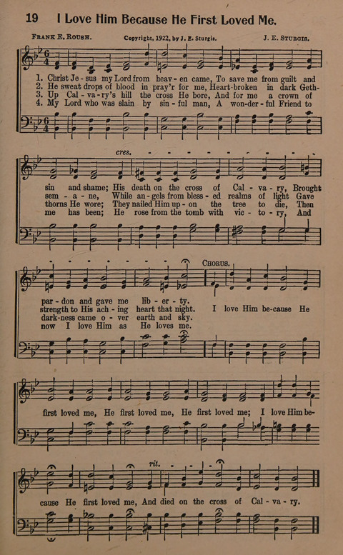 Sacred Solos and Duets: suitable for special music in church service, gospel meetings, Sunday school, Christian Endeavor, etc. page 21