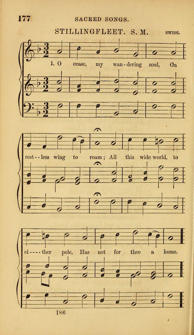 Sacred Songs for Family and Social Worship: comprising the most approved spiritual hymns with chaste and popular tunes ( New ed. rev. and enl.) page 188