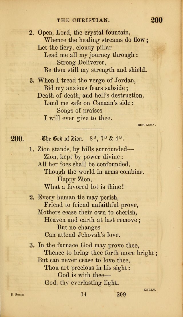 Sacred Songs for Family and Social Worship: comprising the most approved spiritual hymns with chaste and popular tunes ( New ed. rev. and enl.) page 211