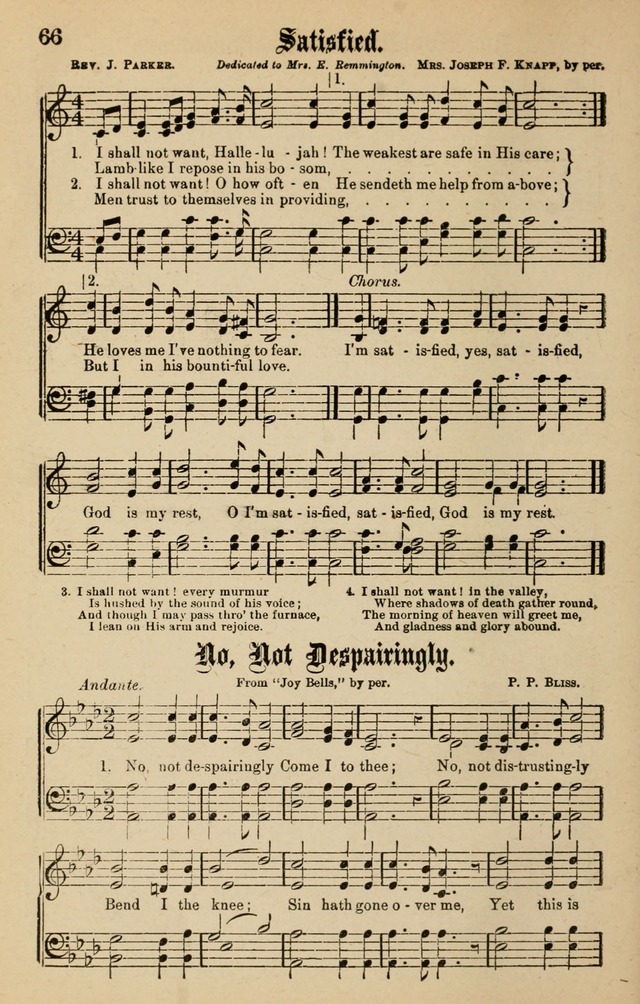 Spiritual Songs for Gospel Meetings and the Sunday School page 64