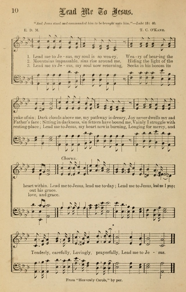 Spiritual Songs for Gospel Meetings and the Sunday School page 8