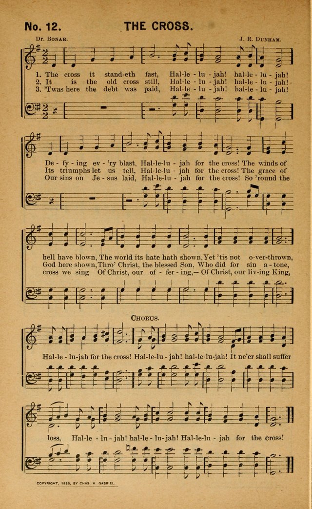 Salvation Songs: for gospel meetings, Endeavor Societies, Epworth Leagues, Baptist Unions, Sunday schools and prayer meetings page 13