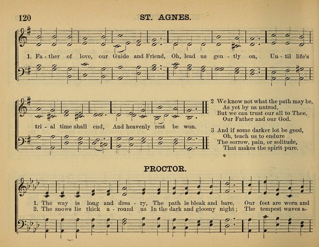The Sunday School Hymnal: a collection of hymns and music for use in Sunday school services and social meetings page 120