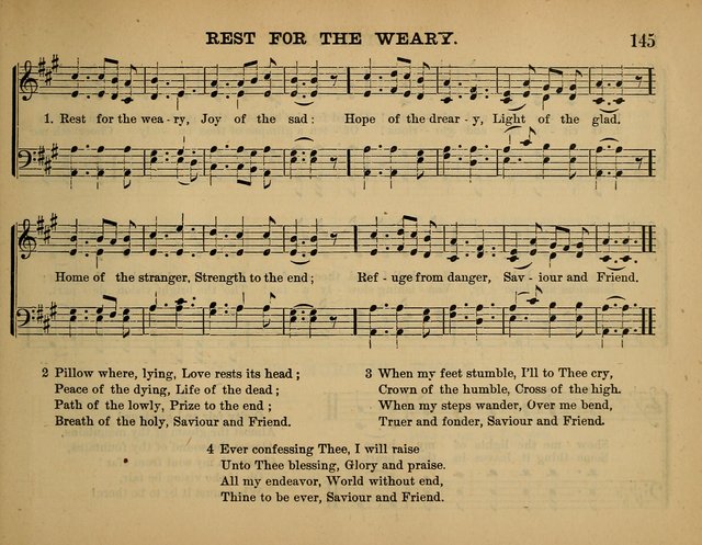 The Sunday School Hymnal: a collection of hymns and music for use in Sunday school services and social meetings page 145