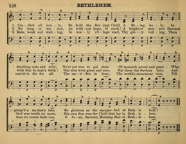 The Sunday School Hymnal: a collection of hymns and music for use in Sunday school services and social meetings page 158