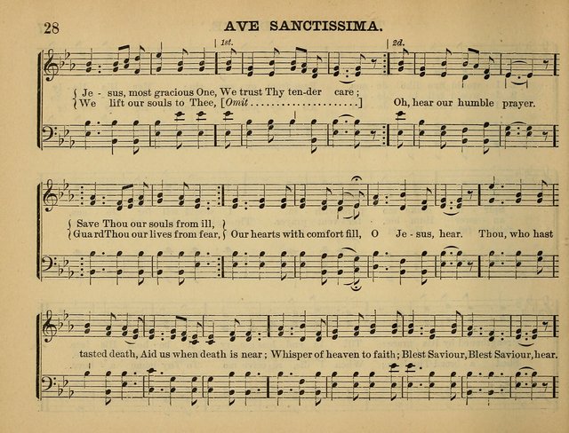 The Sunday School Hymnal: a collection of hymns and music for use in Sunday school services and social meetings page 28