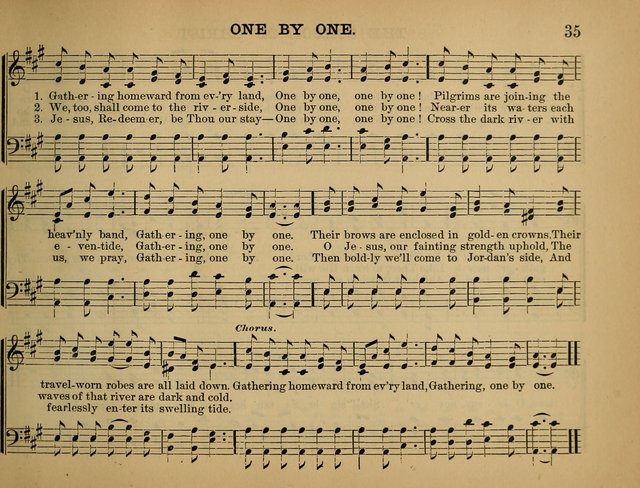 The Sunday School Hymnal: a collection of hymns and music for use in Sunday school services and social meetings page 35