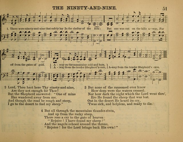 The Sunday School Hymnal: a collection of hymns and music for use in Sunday school services and social meetings page 51