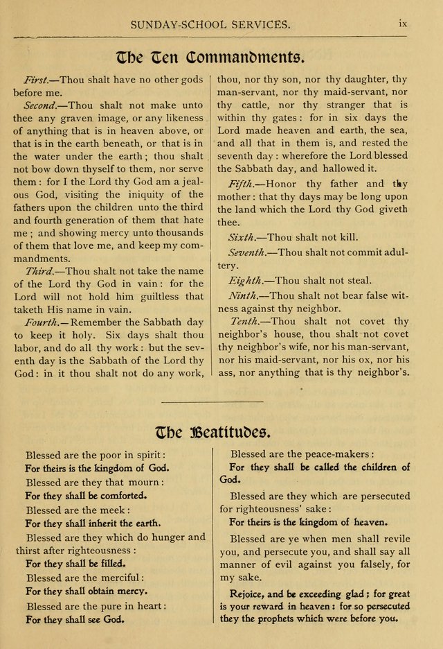 The Sunday School Hymnal: with offices of devotion page 14