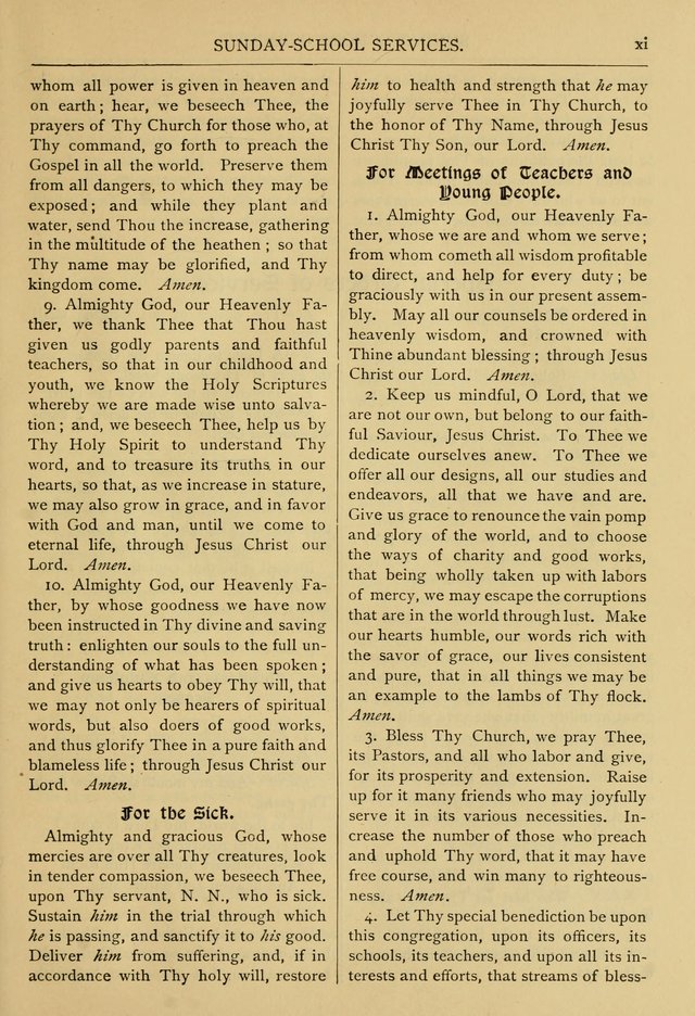 The Sunday School Hymnal: with offices of devotion page 16
