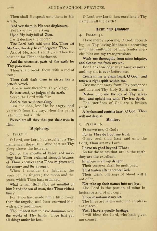 The Sunday School Hymnal: with offices of devotion page 23