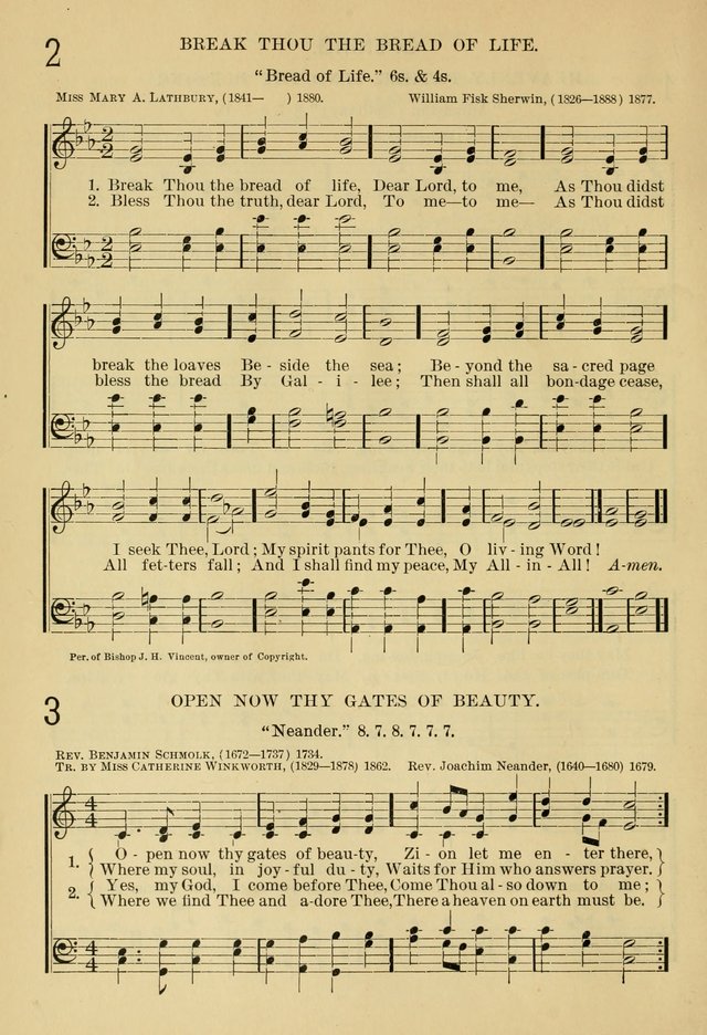 The Sunday School Hymnal: with offices of devotion page 29