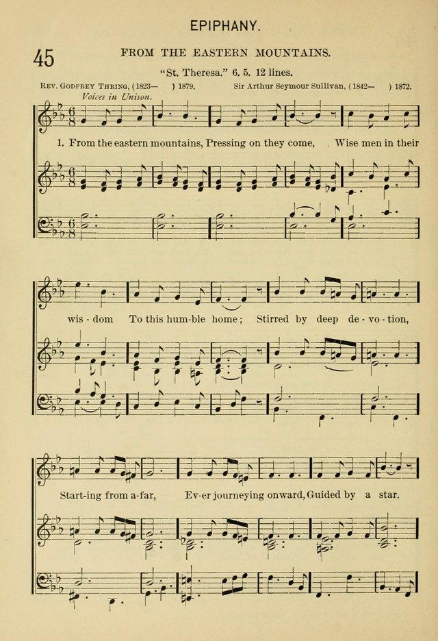 The Sunday School Hymnal: with offices of devotion page 67