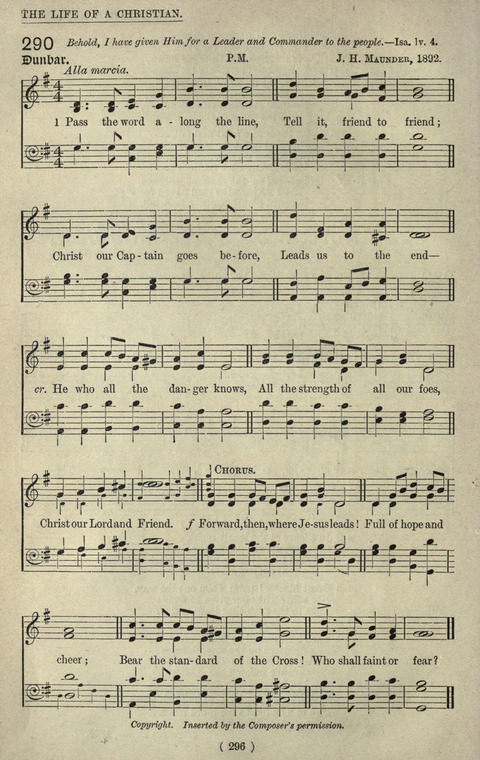 The Sunday School Hymnary: a twentieth century hymnal for young people (4th ed.) page 295