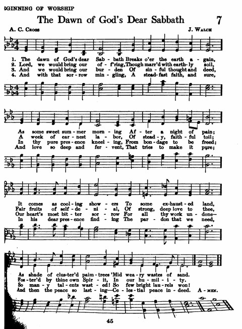 Sunday School Hymnal: with offices of devotion page 5