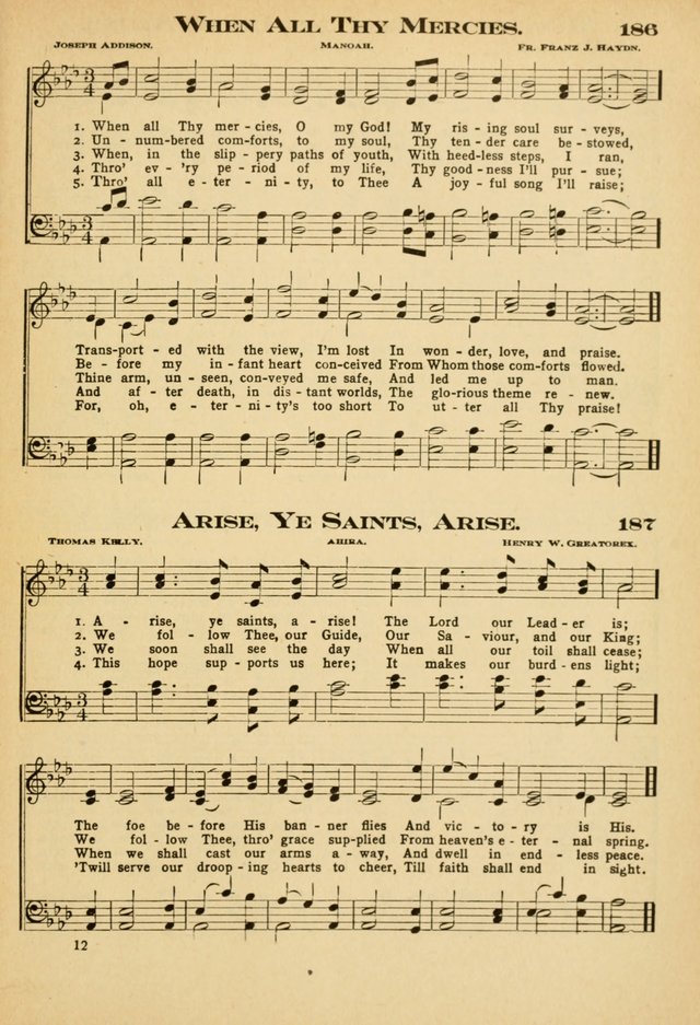 Sunday School Hymns No. 2 page 182