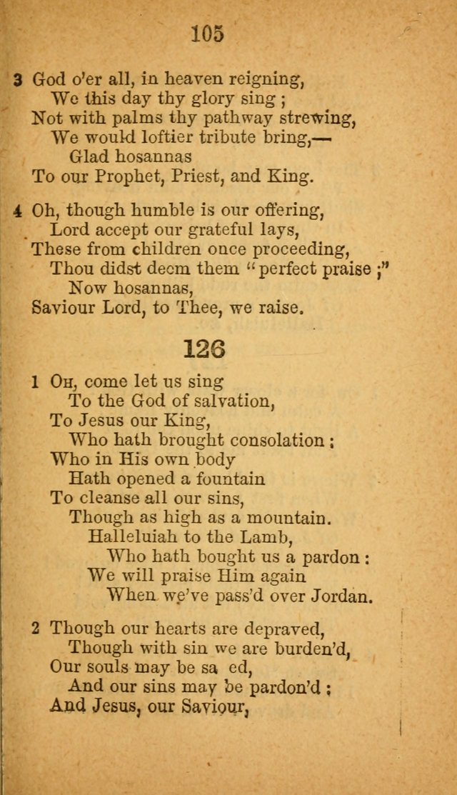 Sabbath-School Hymn-Book page 105