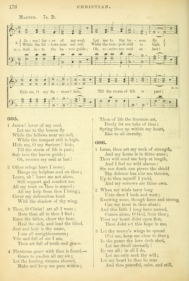Songs for the Sanctuary: or hymns and tunes for Christian worship page 176