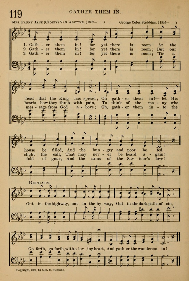 The Sunday School Hymnal: with offices of devotion page 110