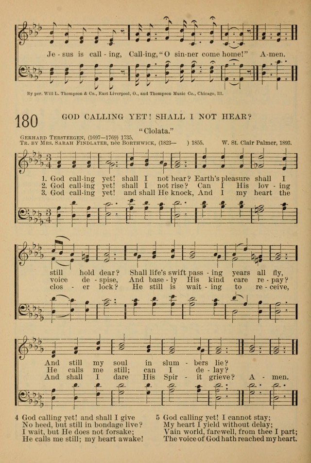 The Sunday School Hymnal: with offices of devotion page 166