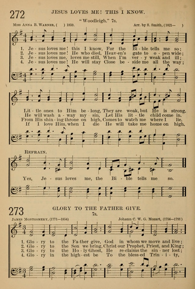 The Sunday School Hymnal: with offices of devotion page 254