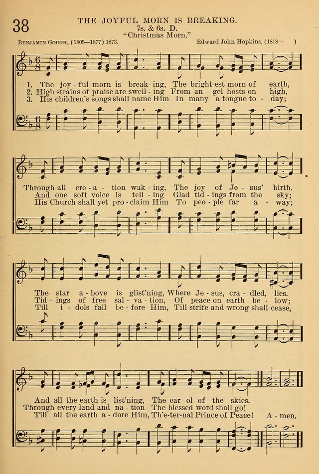 The Sunday School Hymnal: with offices of devotion page 31