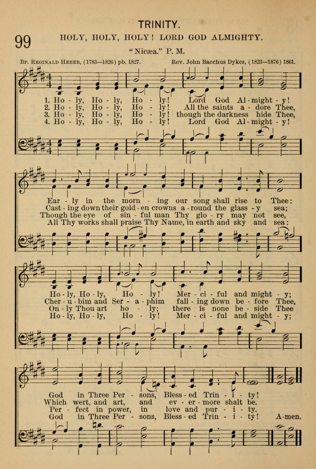 The Sunday School Hymnal: with offices of devotion page 92