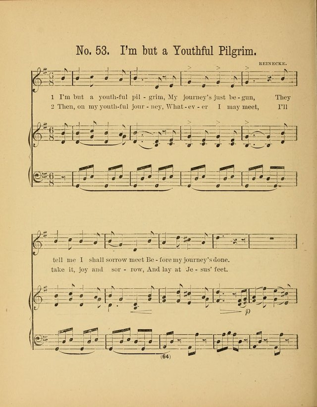 Sacred Songs for Little Singers: a collection adapted to primary classes in Sabbath-schools page 64