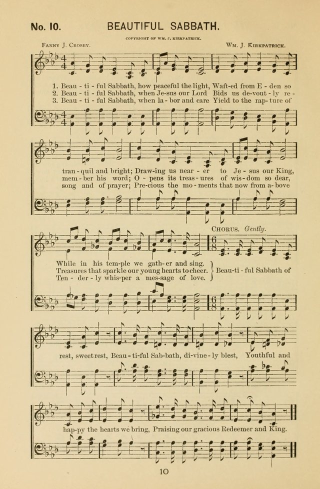 Sunday-School Praises: prepared especially for use in the Sunday-School page 15
