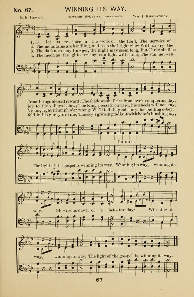 Sunday-School Praises: prepared especially for use in the Sunday-School page 72