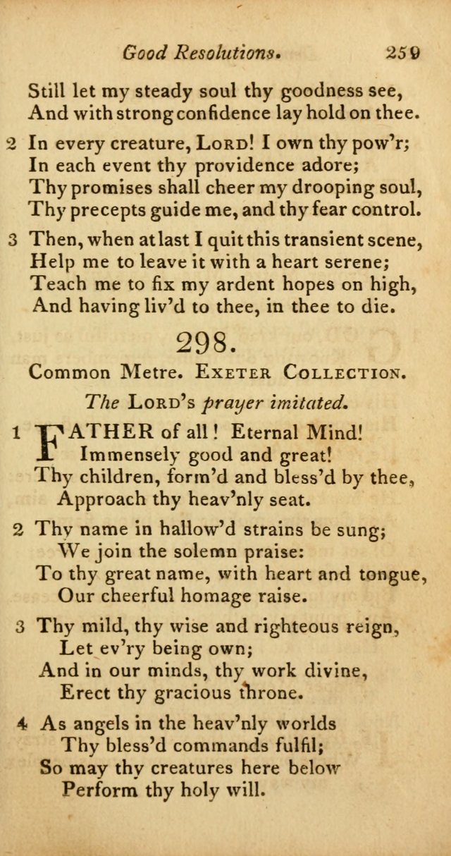 A Selection of Sacred Poetry: consisting of psalms and hymns from Watts, Doddridge, Merrick, Scott, Cowper, Barbauld, Steele, and others (2nd ed.) page 259