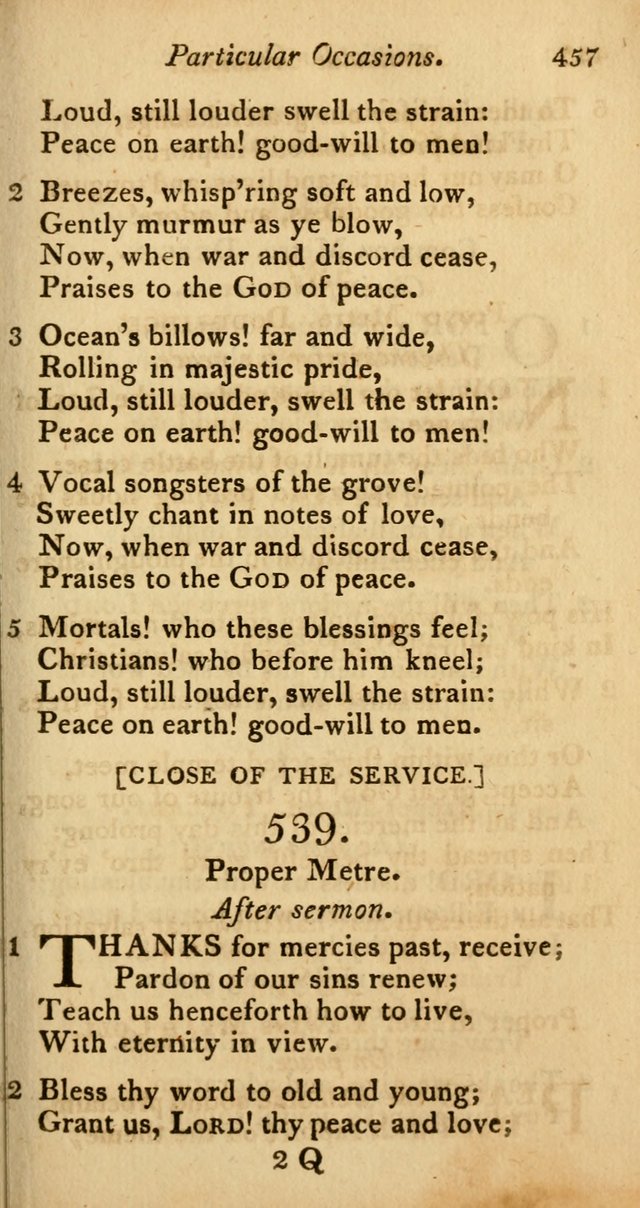 A Selection of Sacred Poetry: consisting of psalms and hymns from Watts, Doddridge, Merrick, Scott, Cowper, Barbauld, Steele, and others (2nd ed.) page 459