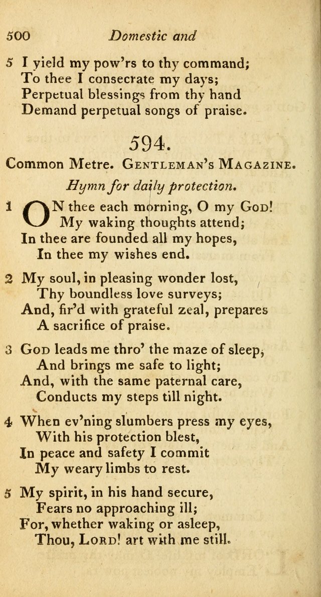A Selection of Sacred Poetry: consisting of psalms and hymns from Watts, Doddridge, Merrick, Scott, Cowper, Barbauld, Steele, and others (2nd ed.) page 502