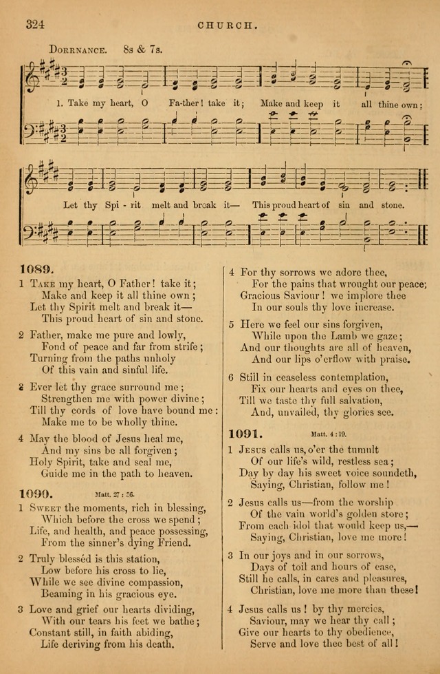 Songs for the Sanctuary; or Psalms and Hymns for Christian Worship (Baptist Ed.) page 325