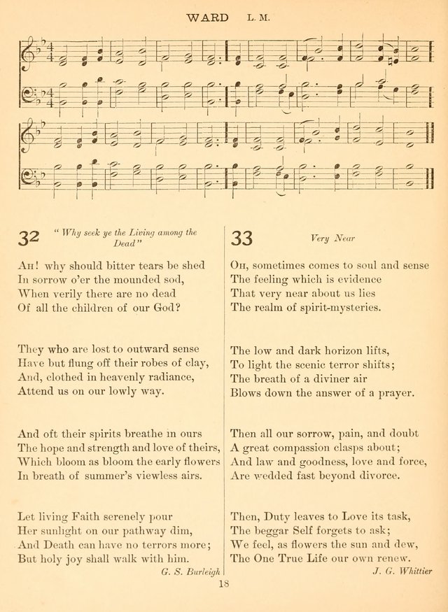 Sacred Songs For Public Worship: a hymn and tune book page 18