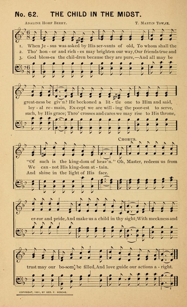 Sunshine: songs for Sunday schools page 62