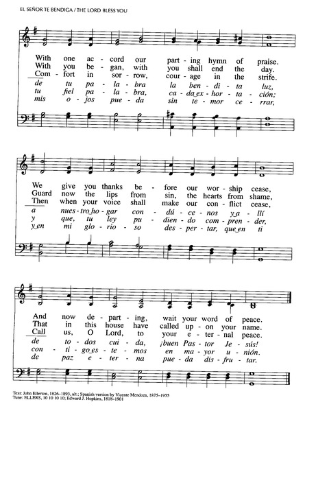 Santo, Santo, Santo: cantos para el pueblo de Dios = Holy, Holy, Holy: songs for the people of God page 1061